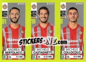 Cromo Andrea Bertolacci / Michele Castagnetti / Michele Collocolo - Calciatori 2023-2024
 - Panini
