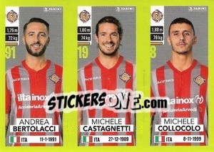 Figurina Andrea Bertolacci / Michele Castagnetti / Michele Collocolo - Calciatori 2023-2024
 - Panini