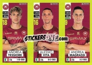 Cromo Andrea Tessiore / Alessio Vita / Andrea Magrassi - Calciatori 2023-2024
 - Panini