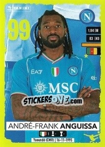 Sticker André-Frank Zambo Anguissa - Calciatori 2023-2024
 n. 367 - Panini