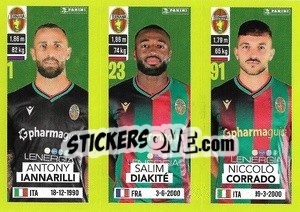 Sticker Antony Iannarilli / Salim Diakité / Niccolò Corrado - Calciatori 2023-2024
 - Panini