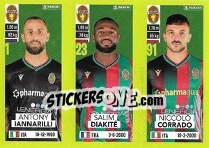 Cromo Antony Iannarilli / Salim Diakité / Niccolò Corrado - Calciatori 2023-2024
 - Panini