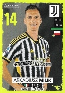 Sticker Arkadiusz Milik - Calciatori 2023-2024
 n. 251 - Panini