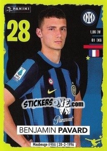 Sticker Benjamin Pavard - Calciatori 2023-2024
 n. 216 - Panini