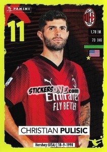 Sticker Christian Pulisic - Calciatori 2023-2024
 - Panini