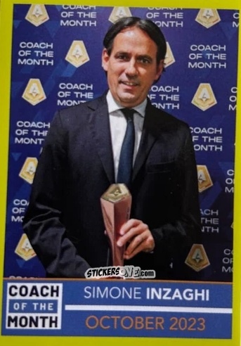 Cromo Simone Inzaghi (October 2023) - Calciatori 2023-2024
 n. CM3 - Panini