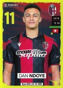 Figurina Dan Ndoye - Calciatori 2023-2024
 - Panini