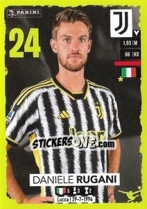 Sticker Daniele Rugani - Calciatori 2023-2024
 - Panini