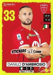 Sticker Danilo D'Ambrosio