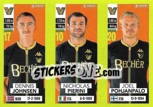 Sticker Dennis Johnsen / Nicholas Pierini / Joel Pohjanpalo - Calciatori 2023-2024
 - Panini
