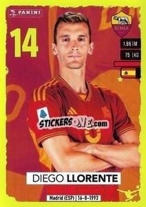 Cromo Diego Llorente - Calciatori 2023-2024
 - Panini