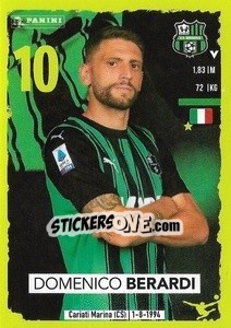 Sticker Domenico Berardi - Calciatori 2023-2024
 n. 447 - Panini