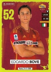 Cromo Edoardo Bove - Calciatori 2023-2024
 - Panini