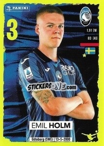 Sticker Emil Holm - Calciatori 2023-2024
 n. 10 - Panini
