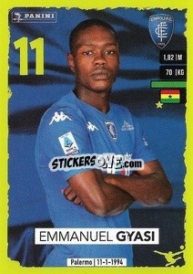 Figurina Emmanuel Gyasi - Calciatori 2023-2024
 - Panini