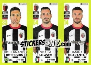 Sticker Eric Fernando Botteghin / Nicola Falasco / Danilo Quaranta - Calciatori 2023-2024
 - Panini