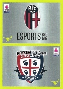 Sticker Bologna / Cagliari