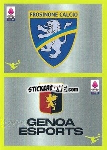 Sticker Frosinone/ Genoa