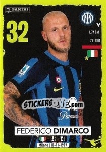 Sticker Federico Dimarco - Calciatori 2023-2024
 n. 214 - Panini
