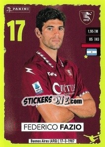 Figurina Federico Fazio - Calciatori 2023-2024
 - Panini