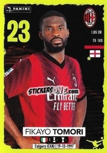 Cromo Fikayo Tomori - Calciatori 2023-2024
 - Panini