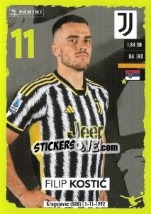 Figurina Filip Kostić - Calciatori 2023-2024
 - Panini