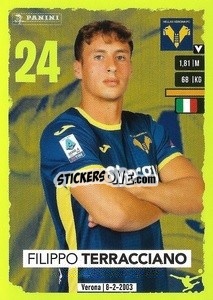 Figurina Filippo Terracciano - Calciatori 2023-2024
 - Panini