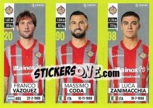 Figurina Franco Vázquez / Massimo Coda / Luca Zanimacchia - Calciatori 2023-2024
 - Panini