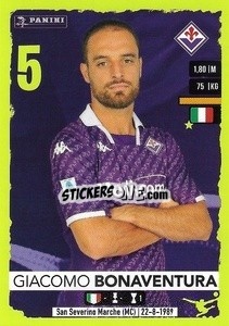 Sticker Giacomo Bonaventura - Calciatori 2023-2024
 - Panini