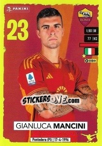 Sticker Gianluca Mancini - Calciatori 2023-2024
 n. 387 - Panini