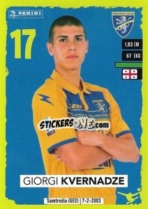 Sticker Giorgi Kvernadze - Calciatori 2023-2024
 - Panini