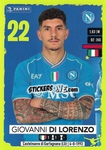 Figurina Giovanni Di Lorenzo - Calciatori 2023-2024
 - Panini