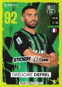 Cromo Grégoire Defrel