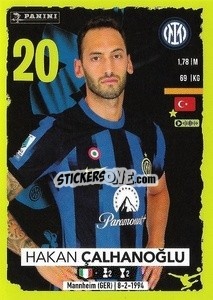 Sticker Hakan Çalhanoğlu - Calciatori 2023-2024
 n. 218 - Panini