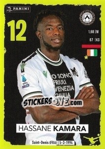 Figurina Hassane Kamara - Calciatori 2023-2024
 - Panini