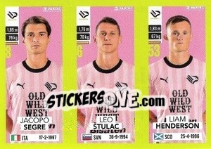 Sticker Jacopo Segre / Leo Štulac / Liam Henderson - Calciatori 2023-2024
 - Panini