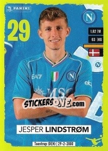 Cromo Jesper Lindstrøm - Calciatori 2023-2024
 - Panini