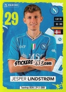 Sticker Jesper Lindstrøm - Calciatori 2023-2024
 n. 370 - Panini