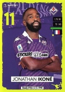 Sticker Jonathan Ikoné - Calciatori 2023-2024
 n. 124 - Panini