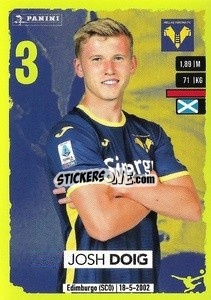 Sticker Josh Doig - Calciatori 2023-2024
 - Panini