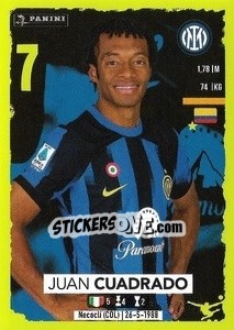 Sticker Juan Cuadrado - Calciatori 2023-2024
 n. 219 - Panini