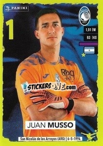 Sticker Juan Musso