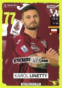 Sticker Karol Linetty - Calciatori 2023-2024
 - Panini