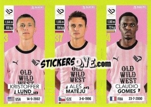 Sticker Kristoffer Lund / Aleš Matějů / Claudio Gomes