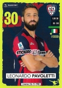 Sticker Leonardo Pavoletti - Calciatori 2023-2024
 - Panini