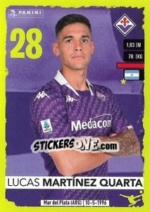 Cromo Lucas Martínez Quarta - Calciatori 2023-2024
 - Panini