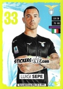 Figurina Luigi Sepe - Calciatori 2023-2024
 - Panini