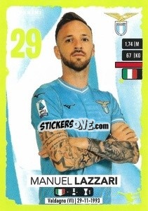 Sticker Manuel Lazzari - Calciatori 2023-2024
 - Panini