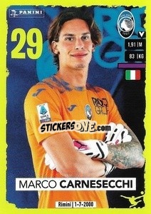 Figurina Marco Carnesecchi - Calciatori 2023-2024
 - Panini