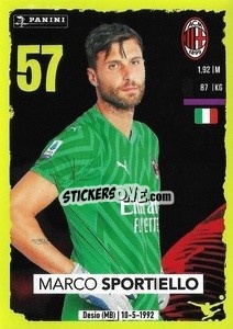 Cromo Marco Sportiello - Calciatori 2023-2024
 - Panini